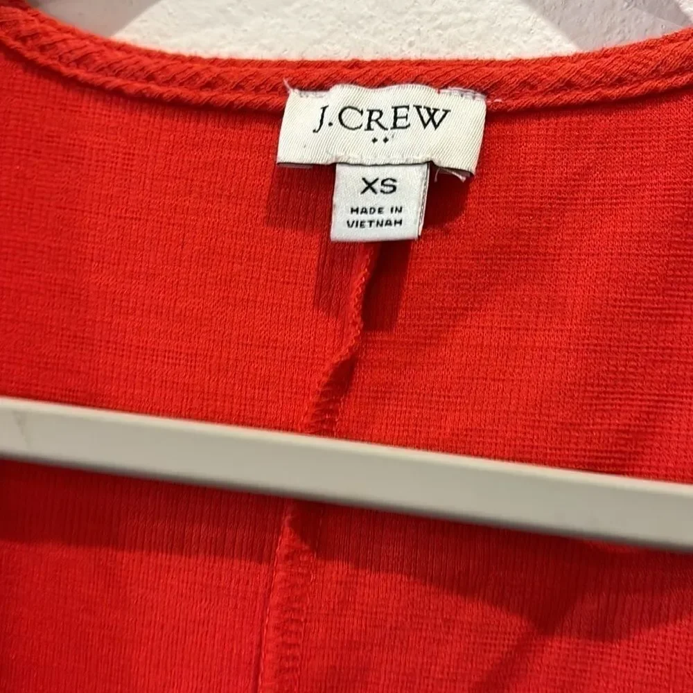 J. Crew Factory Textured Knit Wrap Dress Size XS